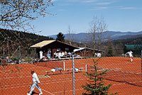 Tennisplatz in Bayern