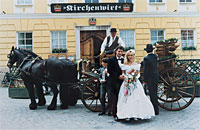 Hochzeitskutschfahrten im Bayerischen Wald